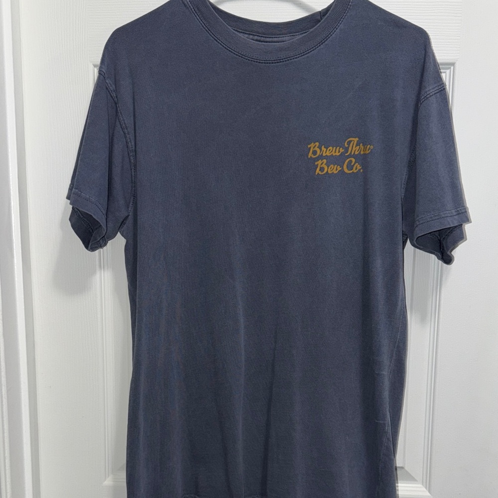Denim Blue Brew Thru Bev Co Shirt